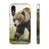 Grizzly Bear in a Field - Impact Resistant Phone Case iPhone XR Matte